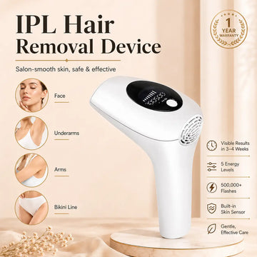 IPL Hair Removal Device - Smooth Skin at Home, Without the Salon Appointments